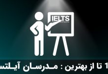 بهترین مدرس آیلتس در تهران و ایران